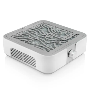 ВИТЯЖКА CYCLONE X2 SILVER 72W ДЛЯ МАНІКЮРУ ТА ПЕДИКЮРУ З ВУГІЛЬНИМ НЕРА ФІЛЬТРОМ