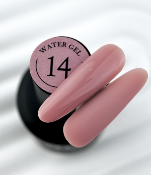 Crooz Water Gel 14 - Персиково-бежевий гель, 15мл