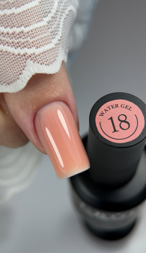 Crooz Water Gel 18 - Рум’яно-рожевий гель, 15мл