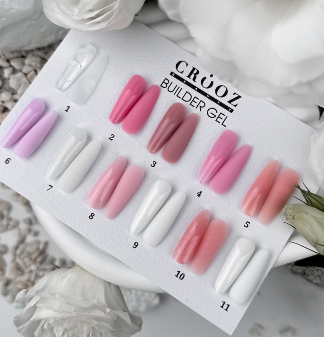  CROOZ Builder Gel №5 Caramel, Гель для нарощування та зміцнення нігтів