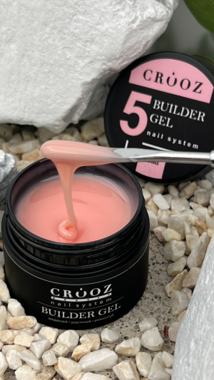  CROOZ Builder Gel №5 Caramel, Гель для нарощування та зміцнення нігтів
