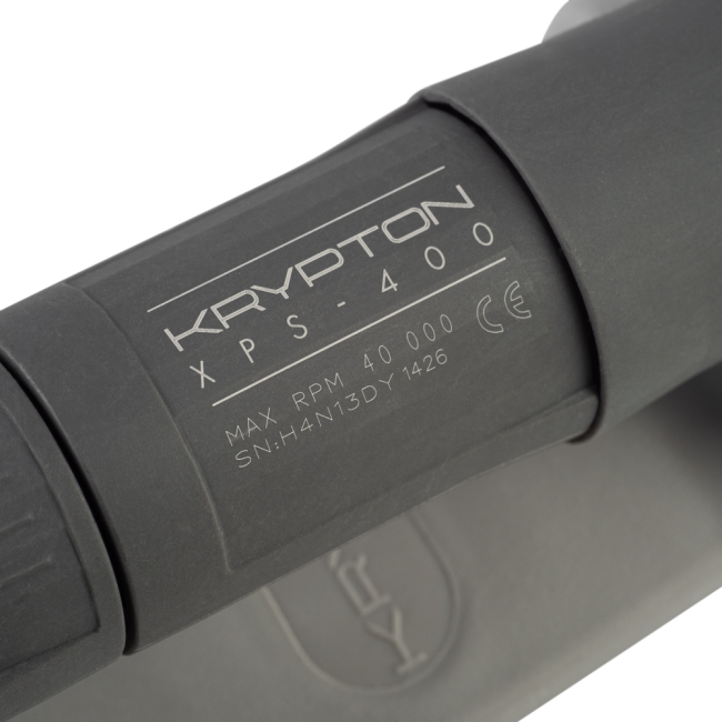 Фрезер KRYPTON XPS-400 WHITE/GRAY на 65 вт. та 40000 об. для манікюру та педикюру Фрезер KRYPTON XPS-400 WHITE/GRAY на 65 вт. та 40000 об. для манікюру та педикюру