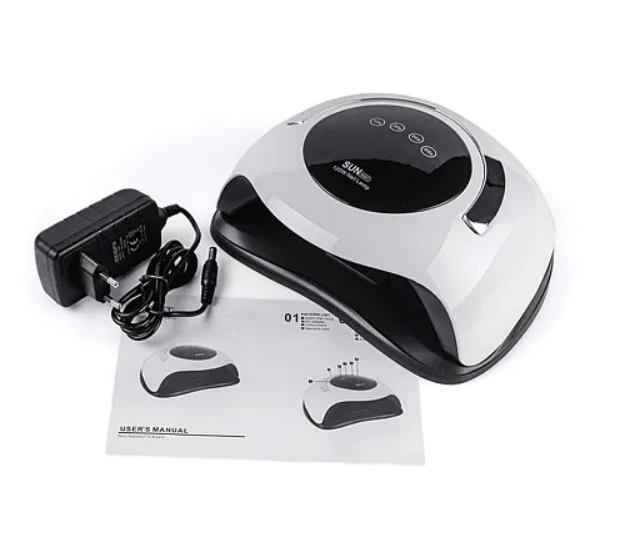 Лампа для манікюру LED+UV SUN BQ-5T 120W з ручкою. Не оригінал