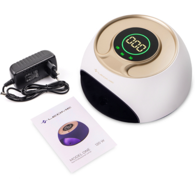 Лампа для манікюру LEDME ONE 120W WHITE