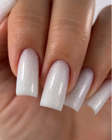 Liquid Polygel Crooz №020 — професійний молочний полігель з шимером