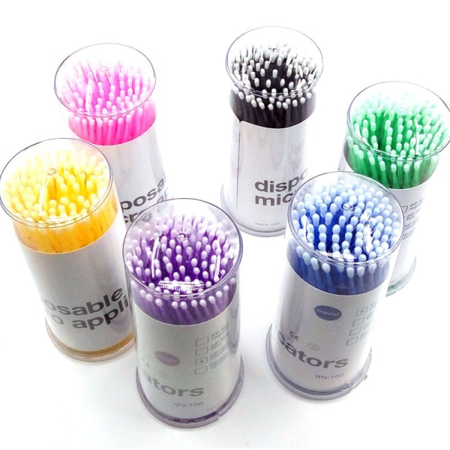 Мікробраш Середній-MEDIUM SIZE 100 синіх щіточок