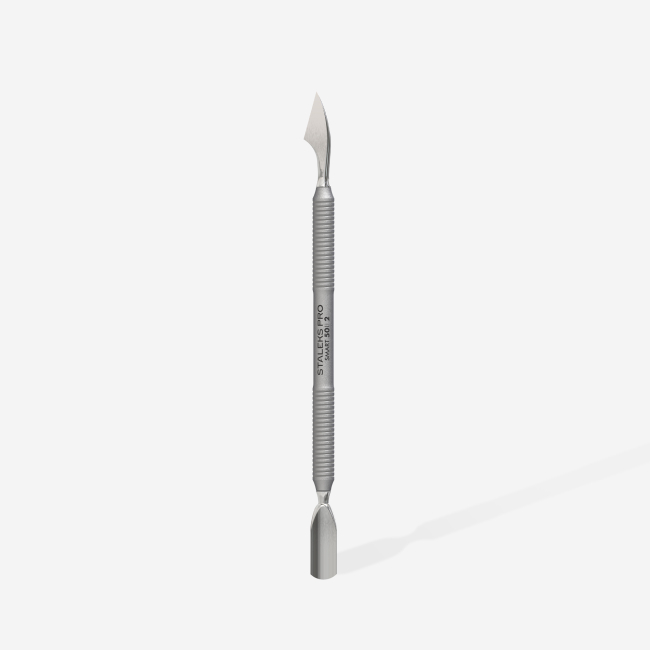 Лопатка манікюрна SMART 50 TYPE 2 (пушер округлий вузький та топірець)