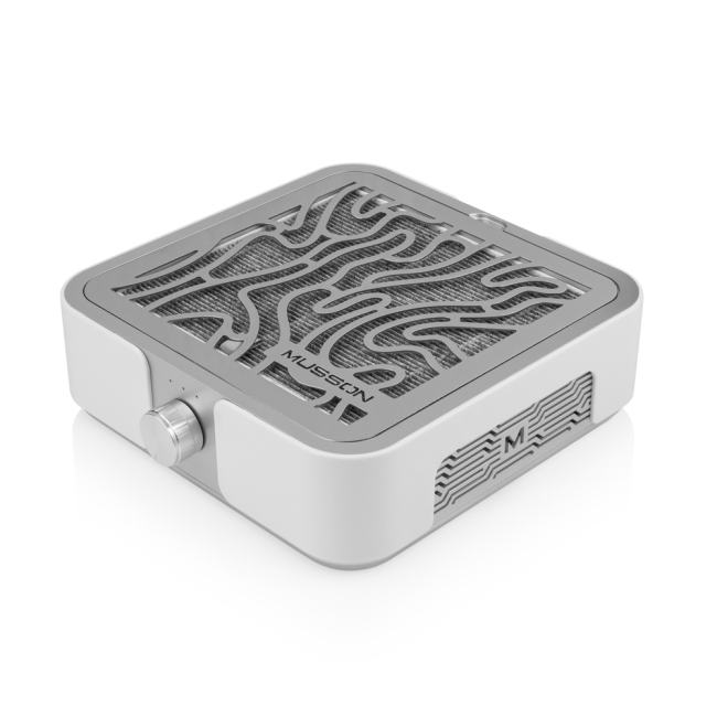 Витяжка MUSSON X2 SILVER на 72 вт. для манікюру та педикюру Витяжка MUSSON X2 SILVER на 72 вт. для манікюру та педикюру