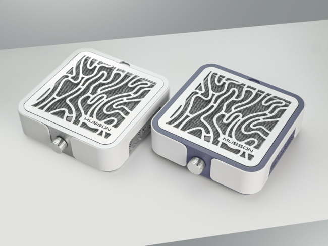 Витяжка MUSSON X2 SILVER на 72 вт. для манікюру та педикюру Витяжка MUSSON X2 SILVER на 72 вт. для манікюру та педикюру
