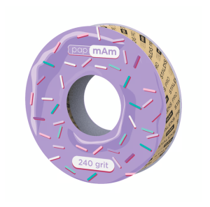 Запасний блок файл-стрічки білий papmAm для котушки 240 грит STALEKS PRO EXPERT